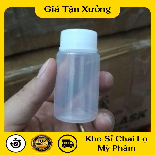 Lọ Nhựa ❤ TRÙM SỈ ❤ [100sp] Hũ nhựa mềm 10ml,15ml,,30ml đựng mỹ phẩm , phụ kiện du lịch