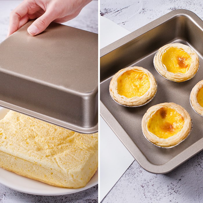 Khuôn vuông nướng bánh chống dính 22.5x22.5cm