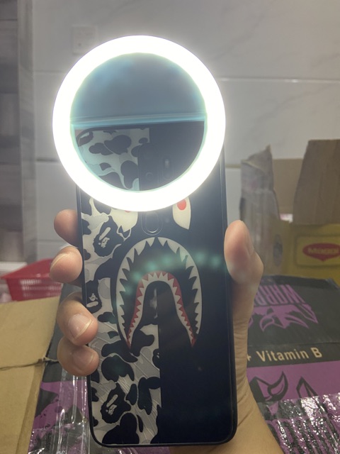 đèn led siêu sáng gắn điện thoại ( Loại 1)_đèn selfie_dụng cụ mi_keo nối mi_uốn mi_mi khay_mi fan_THÚY HÀ