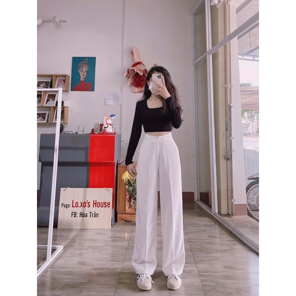 Tri ân 50% Quần ống rộng siêu hách dáng mã 110