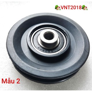 Ròng rọc phi 90mm cốt kim loại