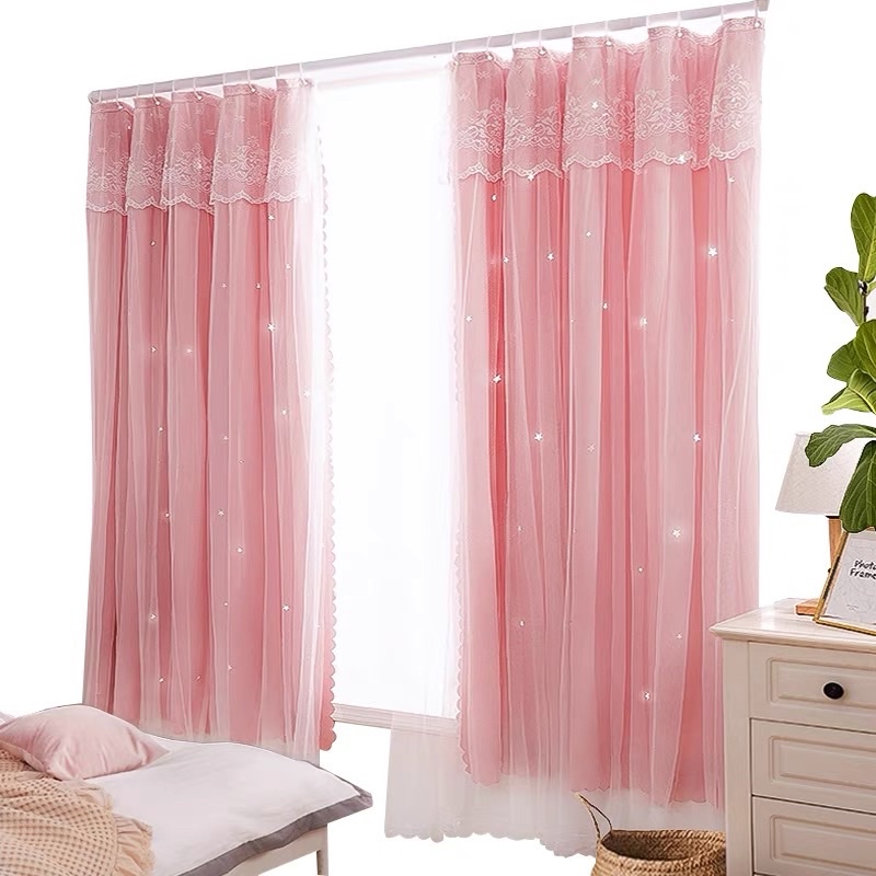 Rèm Móc Tiện Lợi Xinh Xắn Màu Pastel Trang Trí Nhà Cửa