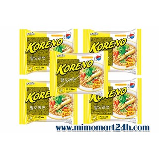 Mì Hàn Quốc Koreno 6 vị - Thùng 24 gói