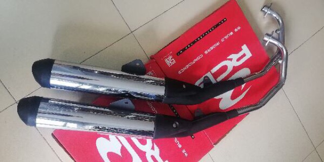 Pô redleo sonic giả zin êm và móc ấm Full cổ các dòng xe nhé.