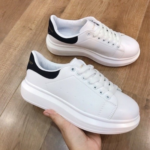 Giày Sneaker Cổ Thấp Mc Queen, Giầy Thể Thao Nam Nữ Trắng Đế Khâu Thoáng Khí | WebRaoVat - webraovat.net.vn