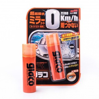Glaco mirror coat zero soft99 - phủ nano gương chiếu hậu