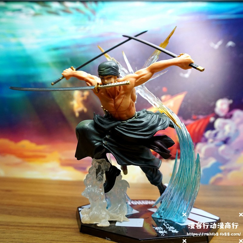 Mô hình figure Zoro One piece [ 2 đầu ]