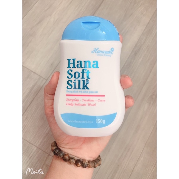 [CAM KẾT CHÍNH HÃNG] DATE 2023 DUNG DỊCH VỆ SINH HANA SOFT SILK - HANAYUKI