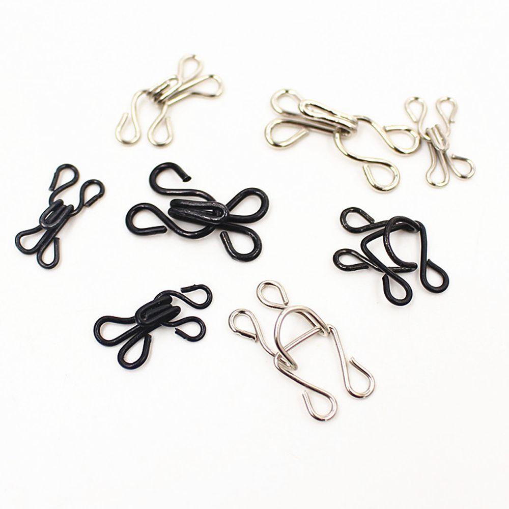 Set 10 Móc Cài Áo Khoác Tàng Hình Bằng Hợp Kim Đơn Giản DIY