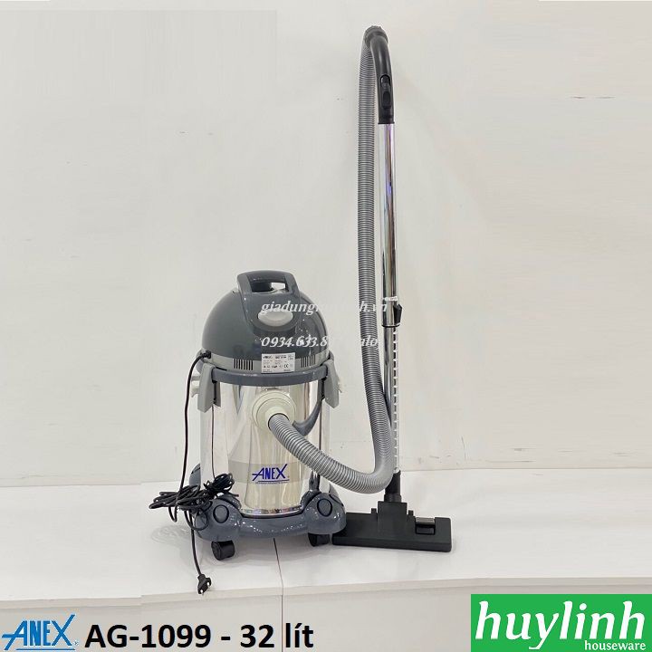 Máy hút bụi công nghiệp Anex AG-1099 - 32 lít - Malaysia