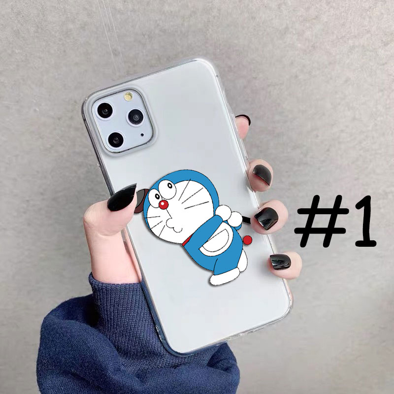 Ốp lưng TPU mềm iPhone X 6 6s 6Plus 6s Plus 7 7Plus 8 8Plus 5 5s SE Doraemon Two hoa văn