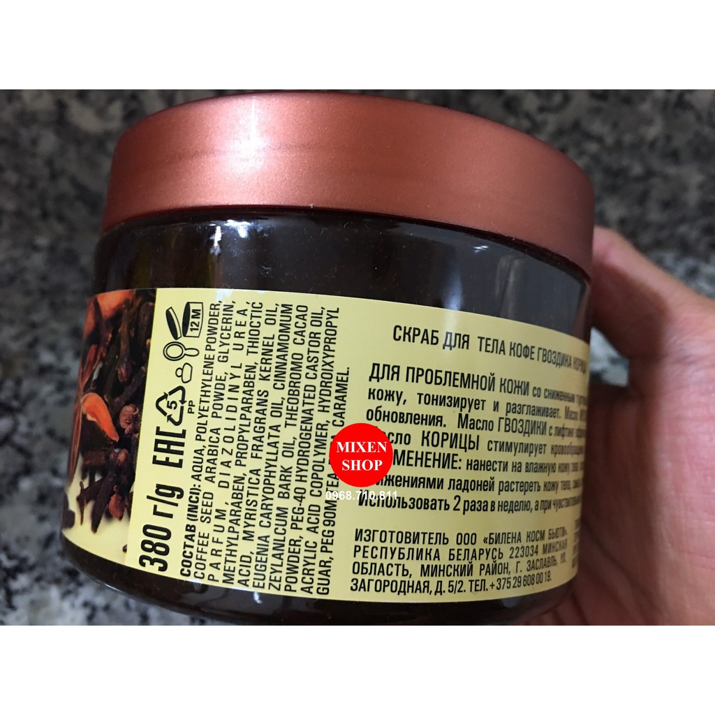 {Mẫu mới nhất} Tẩy da chết body quế hồi Nga 380ml | BigBuy360 - bigbuy360.vn