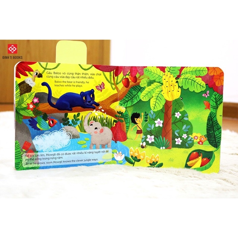Sách -Chuyển Động :First Stories :The Jungle Book - Cậu Bé Rừng Xanh