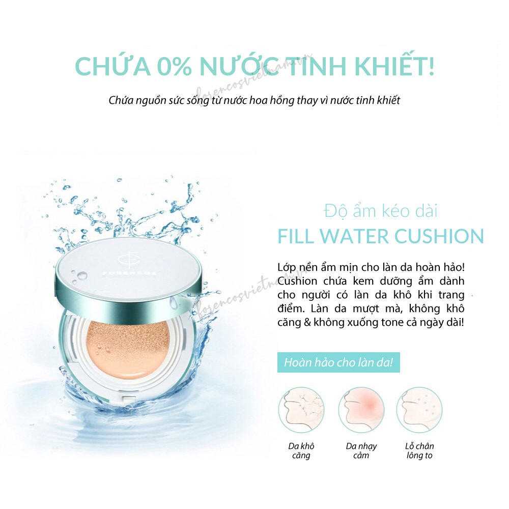 Phấn nước FORENCOS FILL WATER CUSHION chính hãng Hàn Quốc