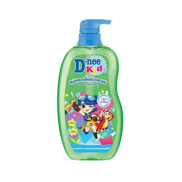 SỮA TẮM DNEE KID 400ml màu xanh lá