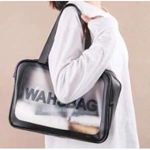 Sét 3 túi đựng mỹ phẩm trong suốt mẫu mới, sét 3 túi mỹ phẩm washbag