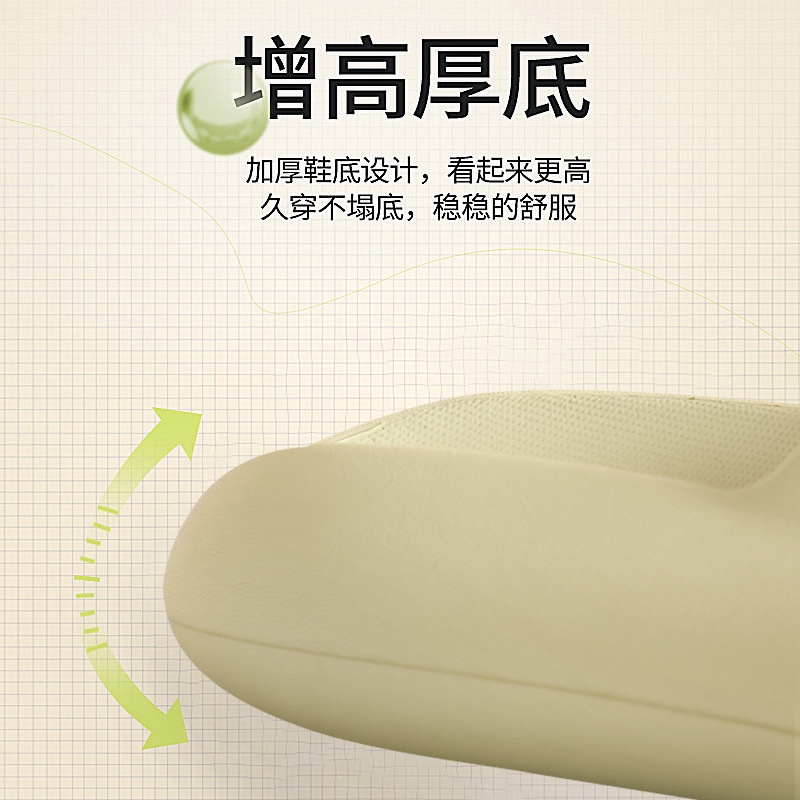 Dép Sandal Bít Mũi Đế Dày Chống Trượt Thời Trang Mùa Hè Dễ Thương Dành Cho Bạn Nữ Mang Trong Nhà / Ngoài Trời