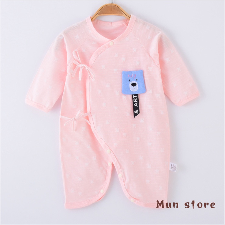 Bộ Body Kimono Cho Bé 3 - 6 Tháng tuổi Hot Trend 2021 Co Giãn Bé Trai Và Bé Gái Mun Store