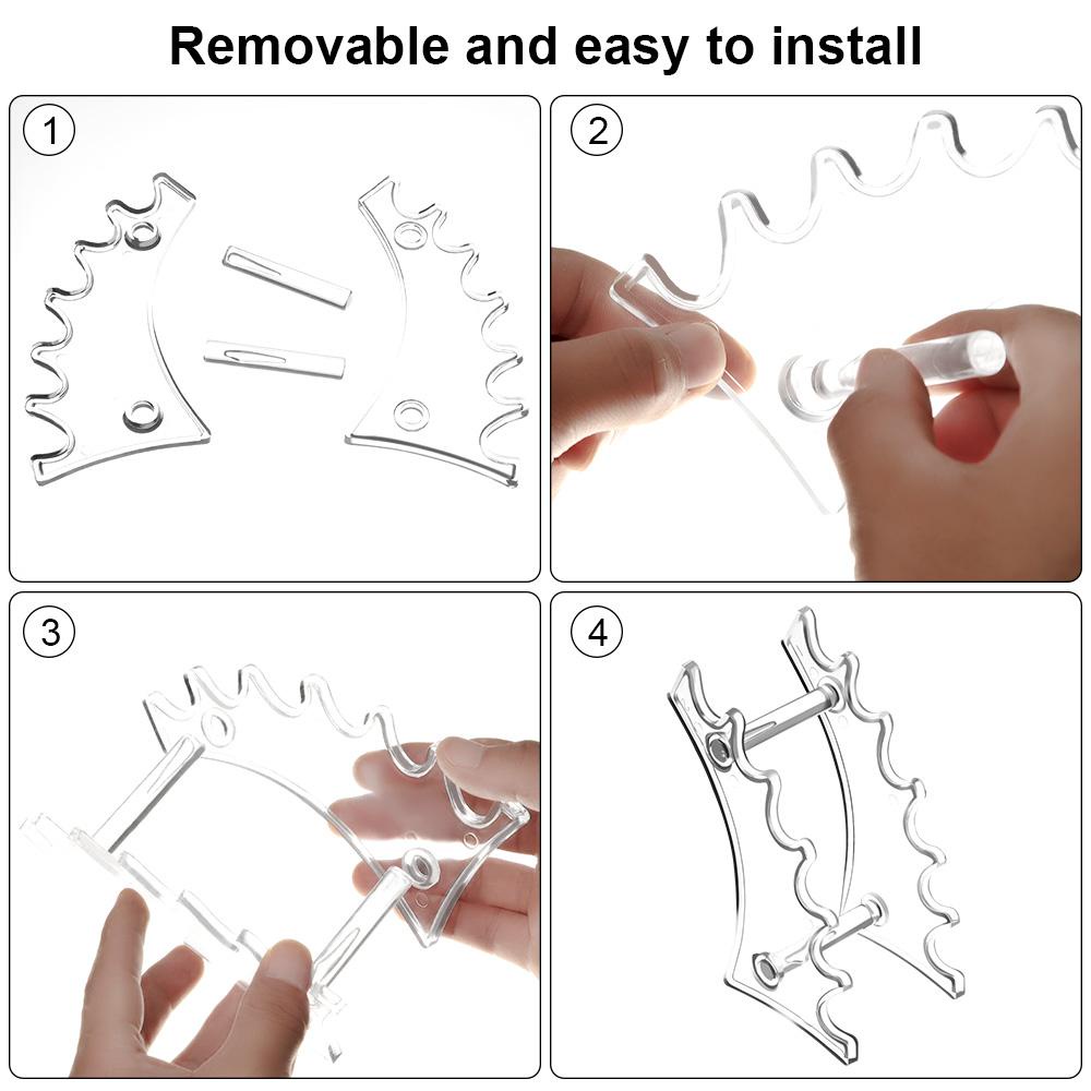 Giá Đỡ Cọ Trang Điểm 6 Ngăn 6 Tầng Tiện Lợi