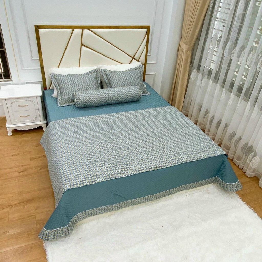 [COMBO] SET LỤA THÁI 5 món TRẦN PHỦ - Nhập khẩu lụa cao cấp
