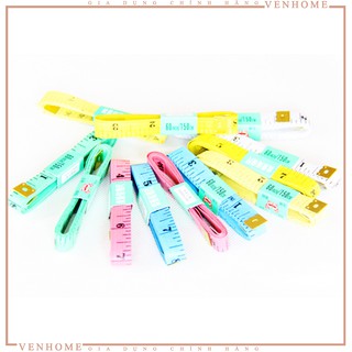 Thước dây đo eo, thước dây đo quần áo 1,5 mét