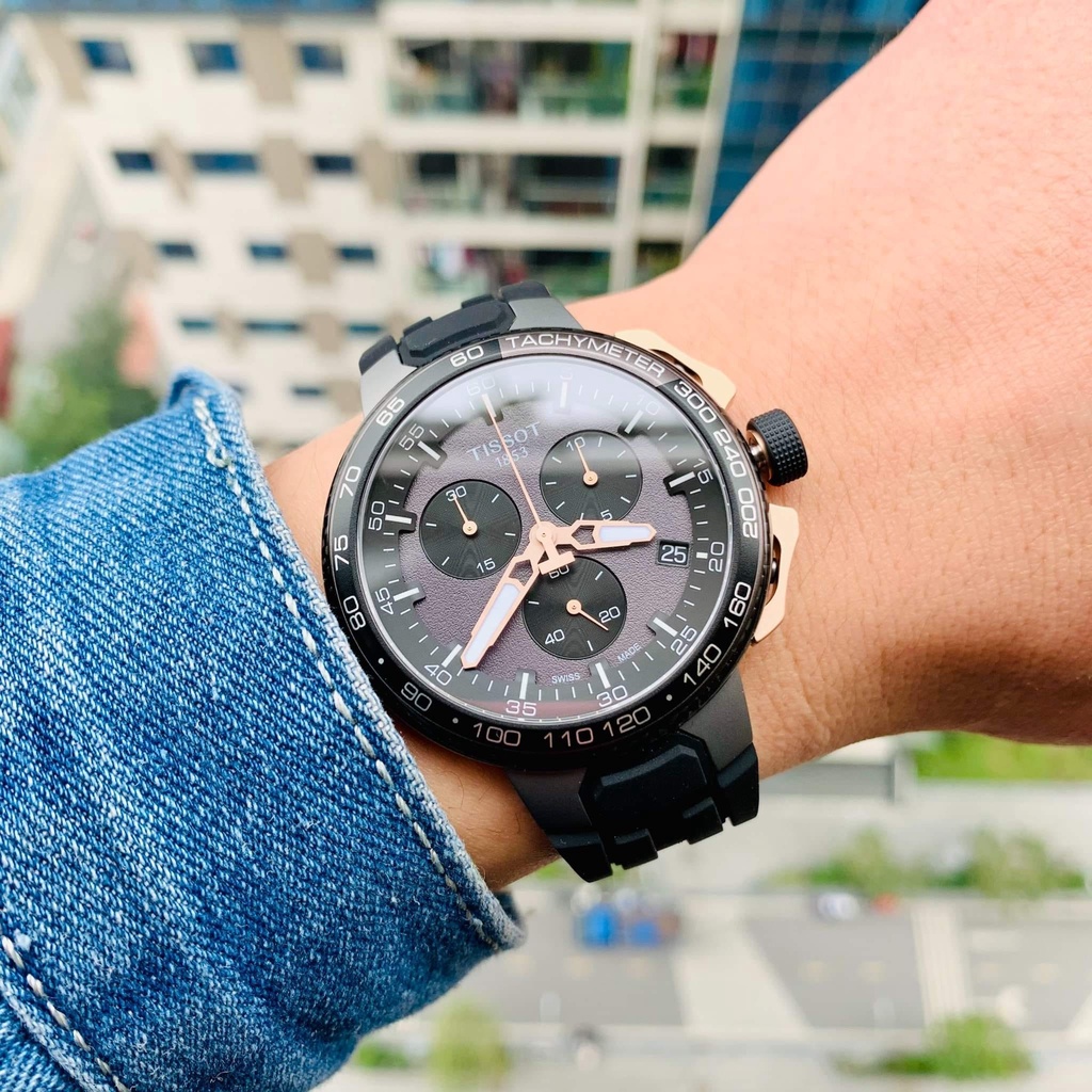 Đồng Hồ Nam TISSOT T111.417.37.441.07 T-Race Cycling Chronograph Gent Chính Hãng Tặng Dây Da Cao Cấp