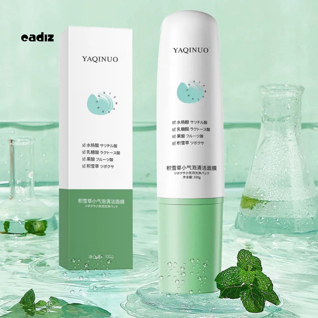 Sữa Rửa Mặt Tạo Bọt Loại Bỏ Mụn Đầu Đen Hiệu Quả Cho Nam Và Nữ