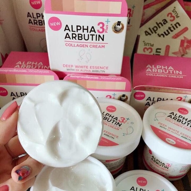 Kem Dưỡng Trắng Da Body Alpha Arbutin 3 Plus Collagen Cream Thái Lan 100ml Dưỡng Trắng Hiệu Quả, Chống Tia UV - LAIHCMN