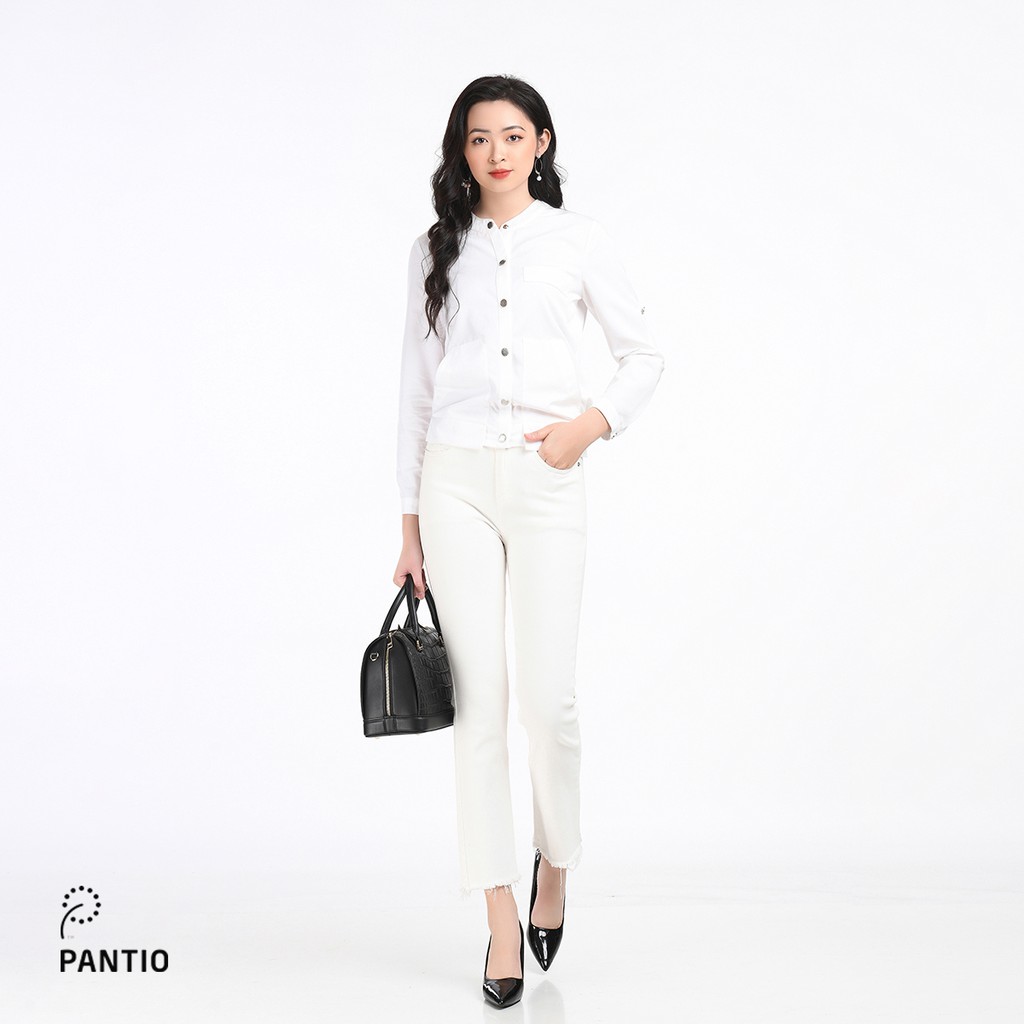 Áo sơ mi kiểu chất liệu cao cấp cổ đức  FAK51018 - PANTIO