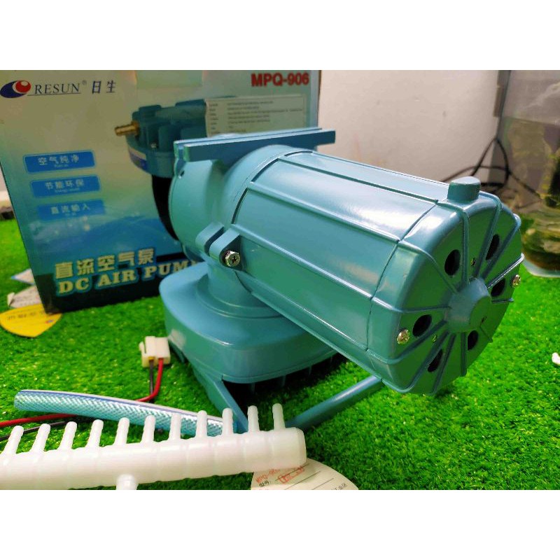 Máy Thổi Khí Oxy RESUN Xài Bình 12v (Model: MPQ-906)