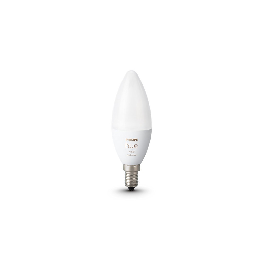 Philips Hue E14/E12 White and Color Ambiance, đèn quả nhót thông minh 16 triệu màu