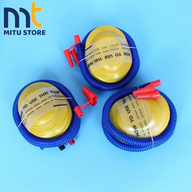 Đồ Bơm Bong Bóng Đạp Chân /  Bơm Bóng Và Phao Bơi Bằng Chân Mini M1641