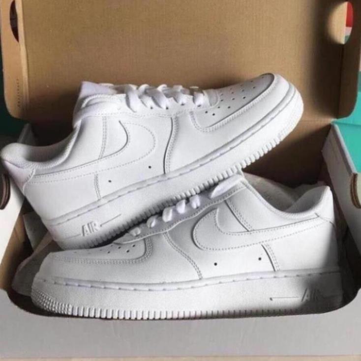 Giày AF1 TRẮNG FULL hot trend thể thao sneaker nam nữ Air force 1 full box bill