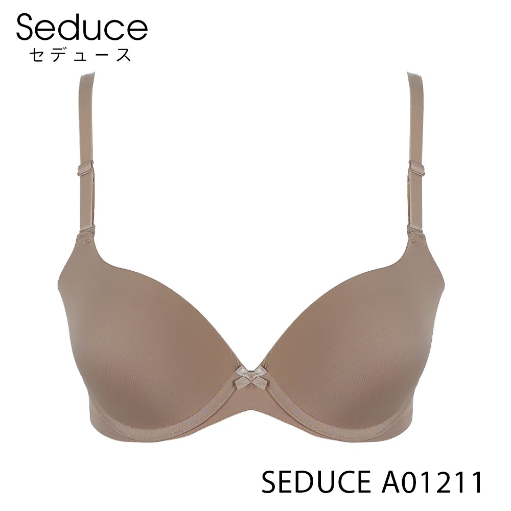 Áo Lót Nữ Trơn Mút Vừa Có Gọng Full Cup Seduce A01211