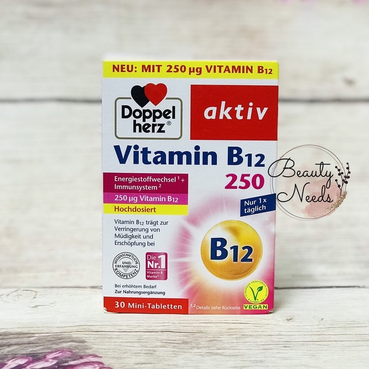 Viên uống VITAMIN B12 Phục Hồi Năng Lượng Và Sức Khỏe
