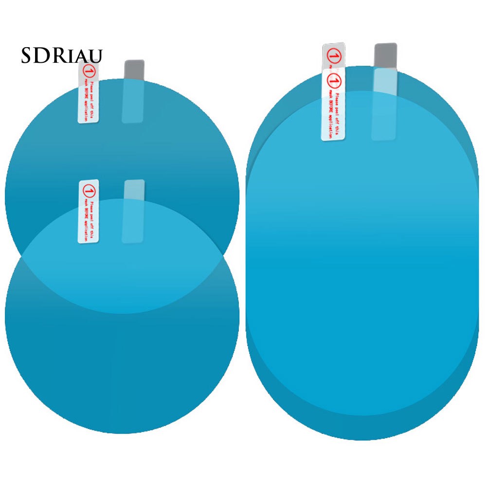 Bộ 2 miếng dán kính chiếu hậu chống sương mù không thấm nước chuyên dụng