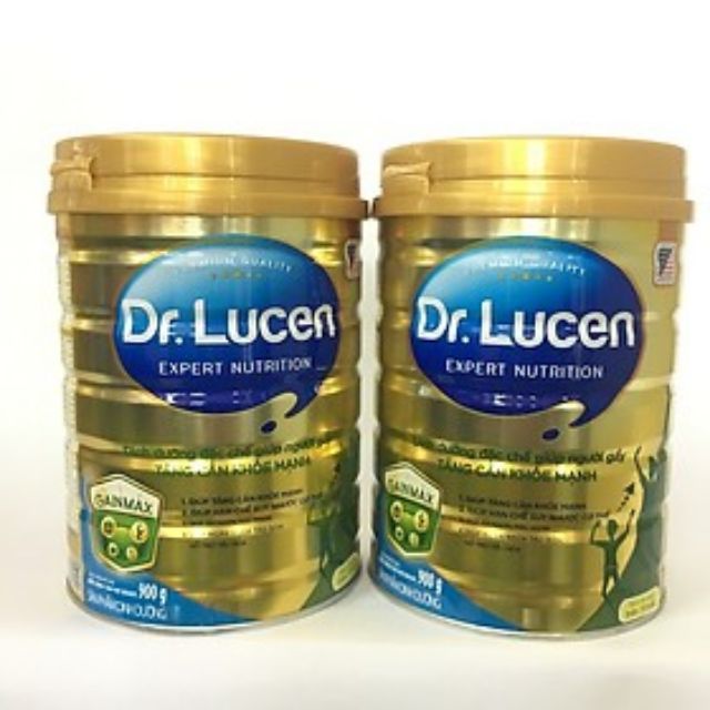 Combo 2 hộp DR. Lucen Gainmax dinh dưỡng cho người gầy (900g)