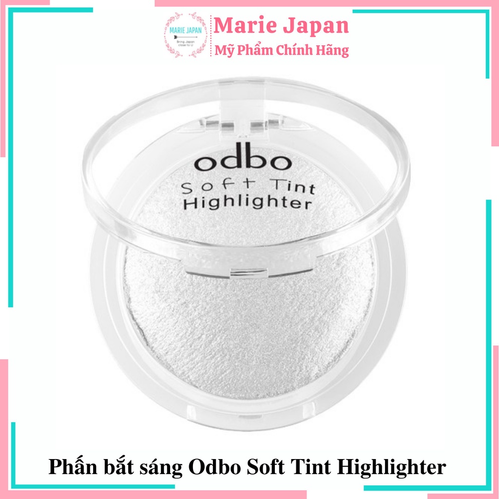 Phấn bắt sáng Odbo Soft Tint Highlighter hộp 4g Thái Lan