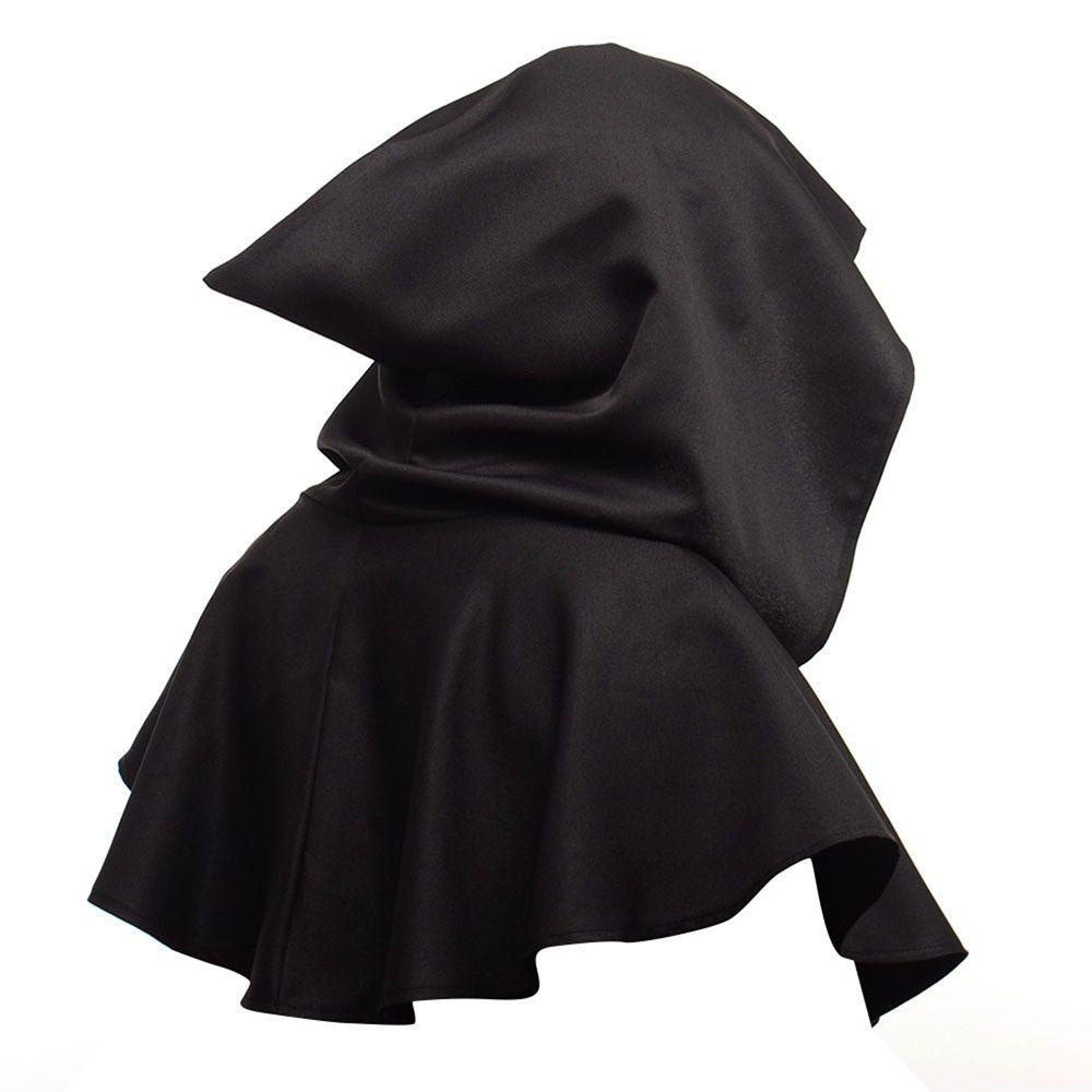 Healmeyou áo choàng trùm đầu trang phục cosplay đạo cụ đa năng lễ hội người lớn phù thủy unisex trang phục halloween mũ trùm đầu