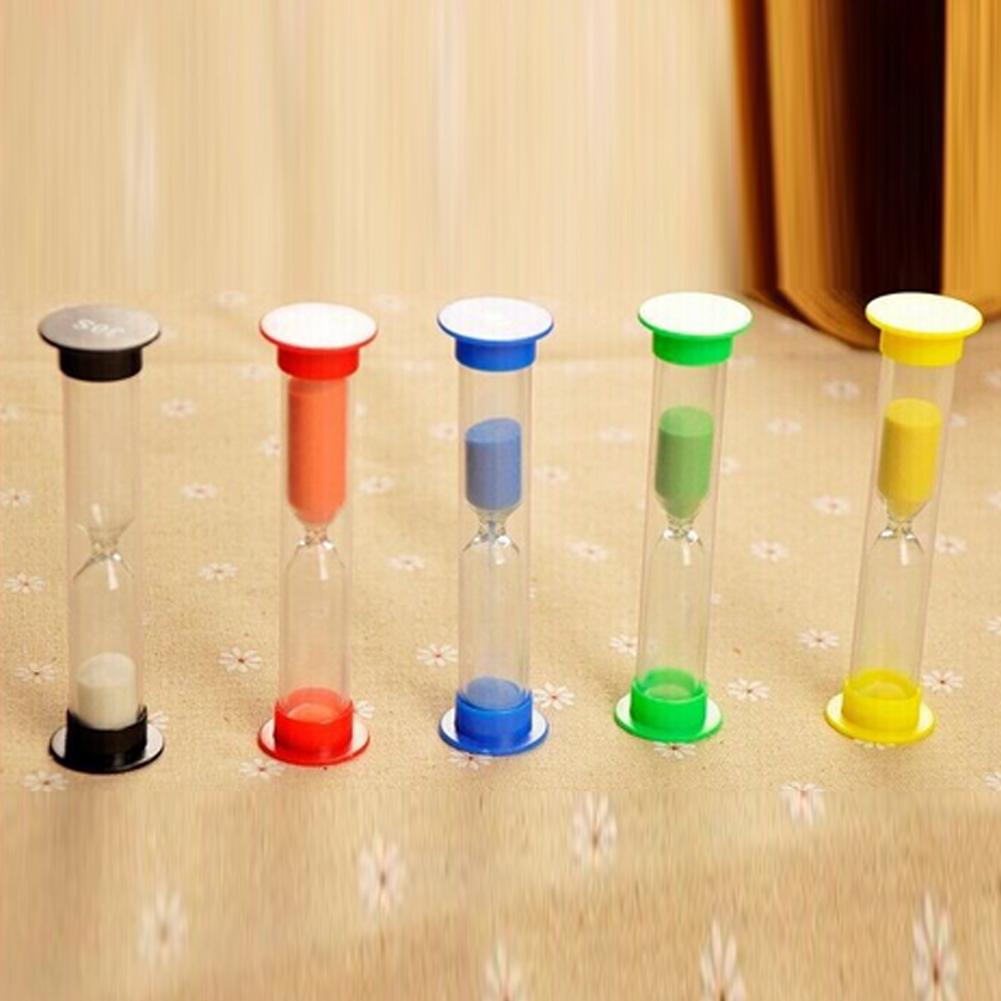 6pcs 30second/1minute /2minutes/ 3minutes /5minutes /10minutes Colorful Hourglass Sandglass Sand Clock Timers