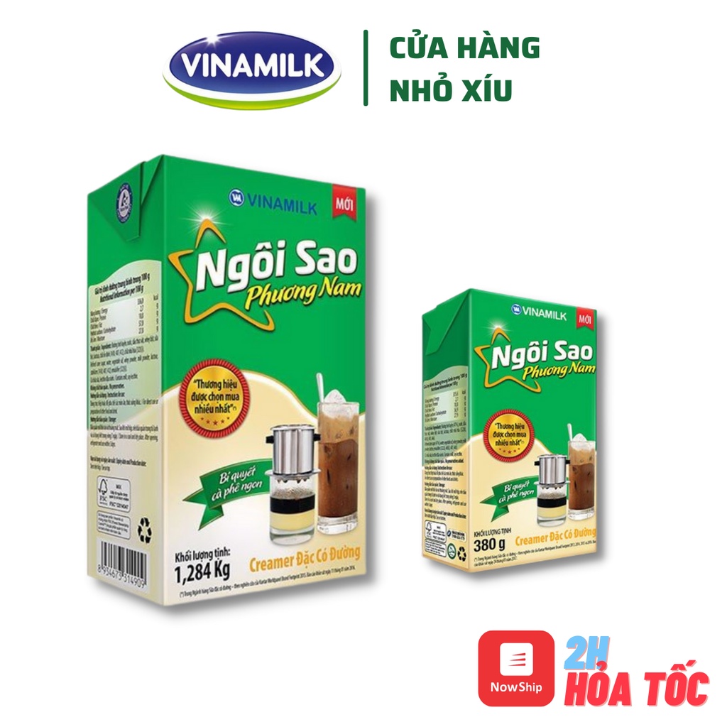 Sữa Đặc Ngôi Sao Phương Nam Hộp Giấy HSD luôn mới