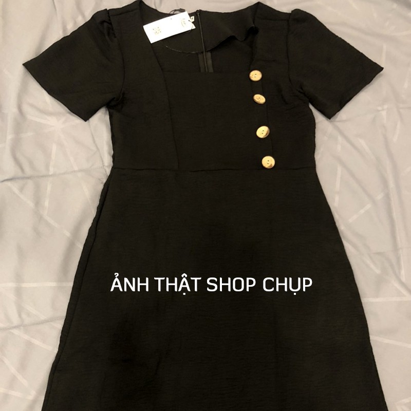 Váy cổ vuông 3 màu CÓ VIDEO ẢNH THẬT TRẢI SÀN Louro L2110, mẫu Váy nữ dáng thiên chữ A, kiểu dáng đơn giản, thanh lịch | BigBuy360 - bigbuy360.vn