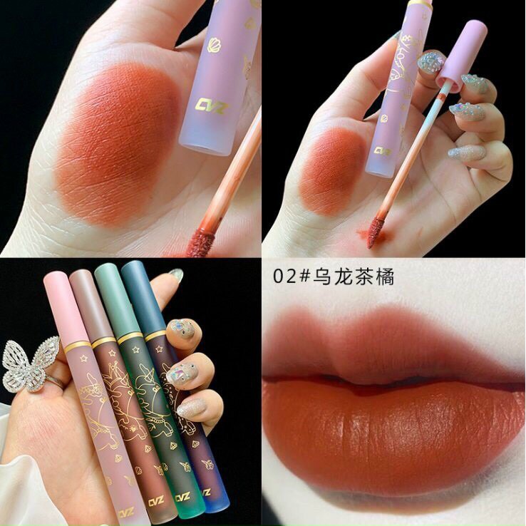 Set Son Kem Kỳ Lân, Son Unicorn Lip CVZ Set 4 Cây dễ thương hàng nội địa Trung Chính Hãng 😍😍 SỈ SL 😍😍😍😍