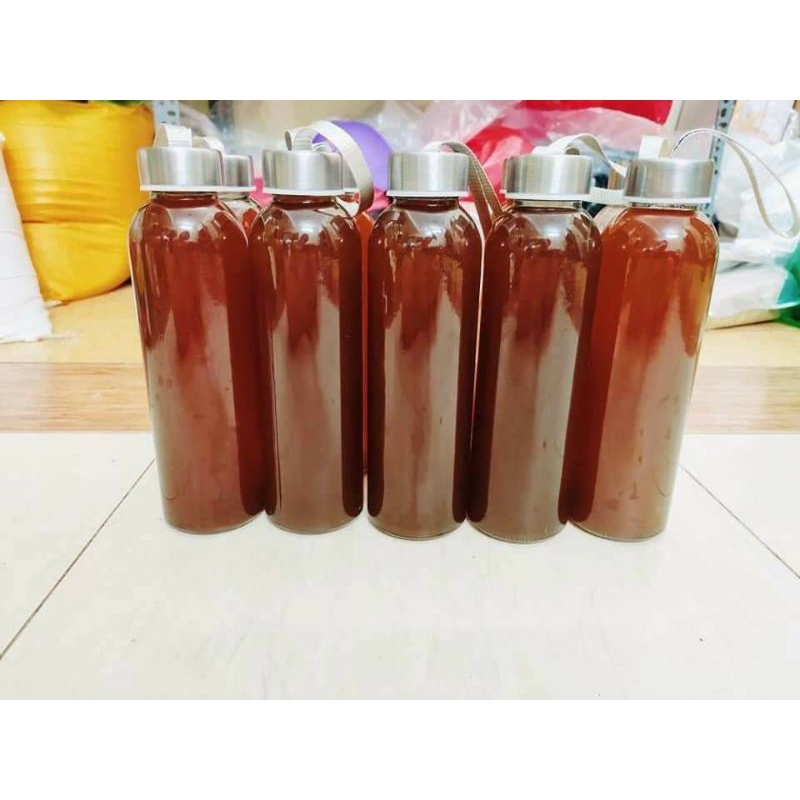 Trà gạo lứt đậu đen hoa nhài lá sen rang tay (HANDMADE) thơm ngon thải độc 500gr