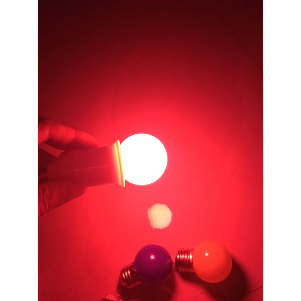 Bóng đèn Led Nhiều Màu Sắc Thích Hợp Trang trí Nhà Hàng, Khách Sạn, Quán Cà phê...