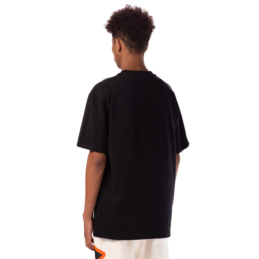 [Mã FAMALLT5 giảm 15% đơn 150K] 5THEWAY® 5TW/RTW New Tee™ in BLACK/ORANGE aka Áo Thun Đen Tay Ngắn Logo Cam