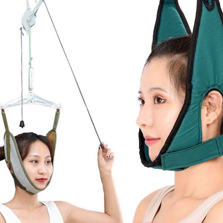 Dụng Cụ Kéo Giãn Cột Sống Cổ - Đai Treo Cổ Tại Nhà