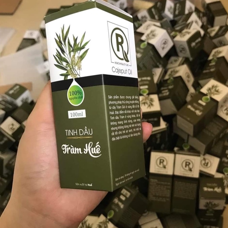 [ COMBO 2 CHAI ] - Tinh Dầu Tràm Huế Hồng Tâm Nguyên Chất 100ml