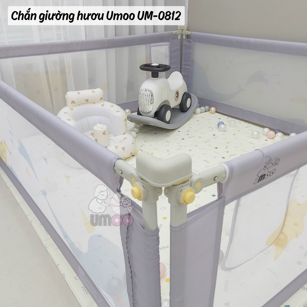 Thanh Chắn Giường Hươu Umoo UM-0812 Bản Nâng Cấp Mới Nhất 2022
