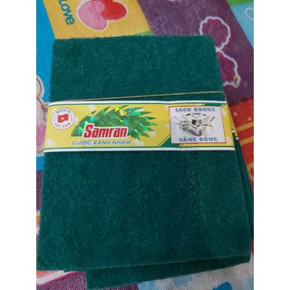 Sét 2 miếng cước rửa chén xanh samran